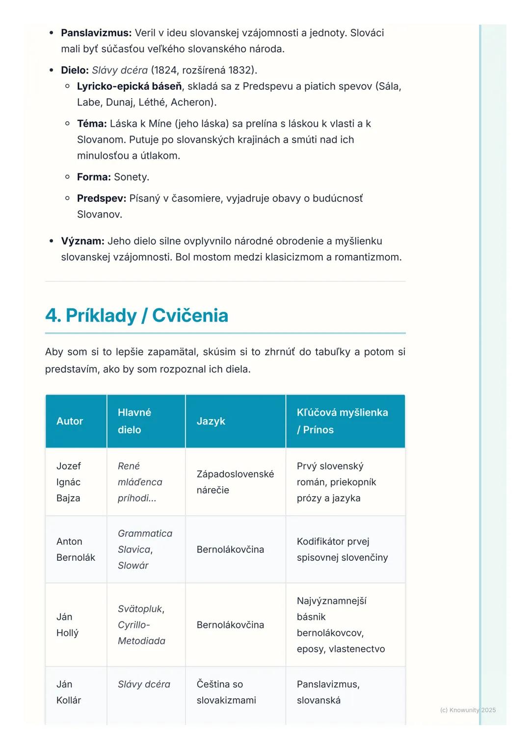 # Slovenská klasicistická
literatúra

## 1. Prehľad / Úvod

Slovenská klasicistická literatúra je dôležité obdobie v našich dejinách,
hlavne