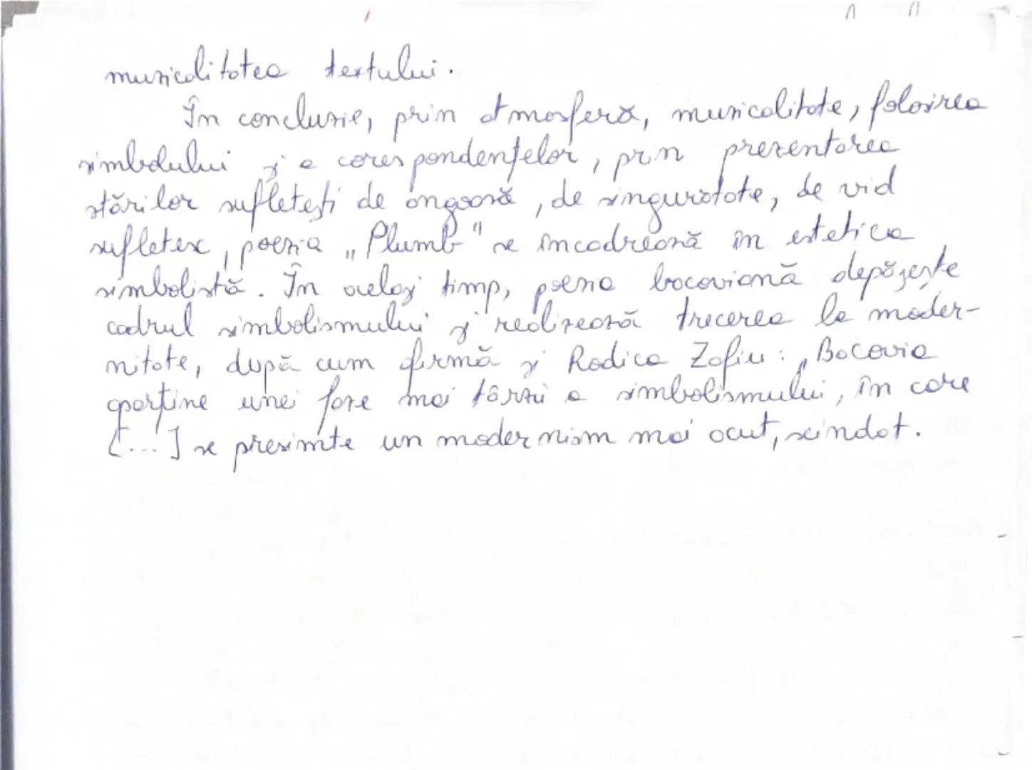 --- OCR Start ---ツ
Exeu de onlină a particularitofi lor
peenei simbolite, Plumb"
de George Bocorvie
Poena, Plumb "deschide volumul omonim, p
