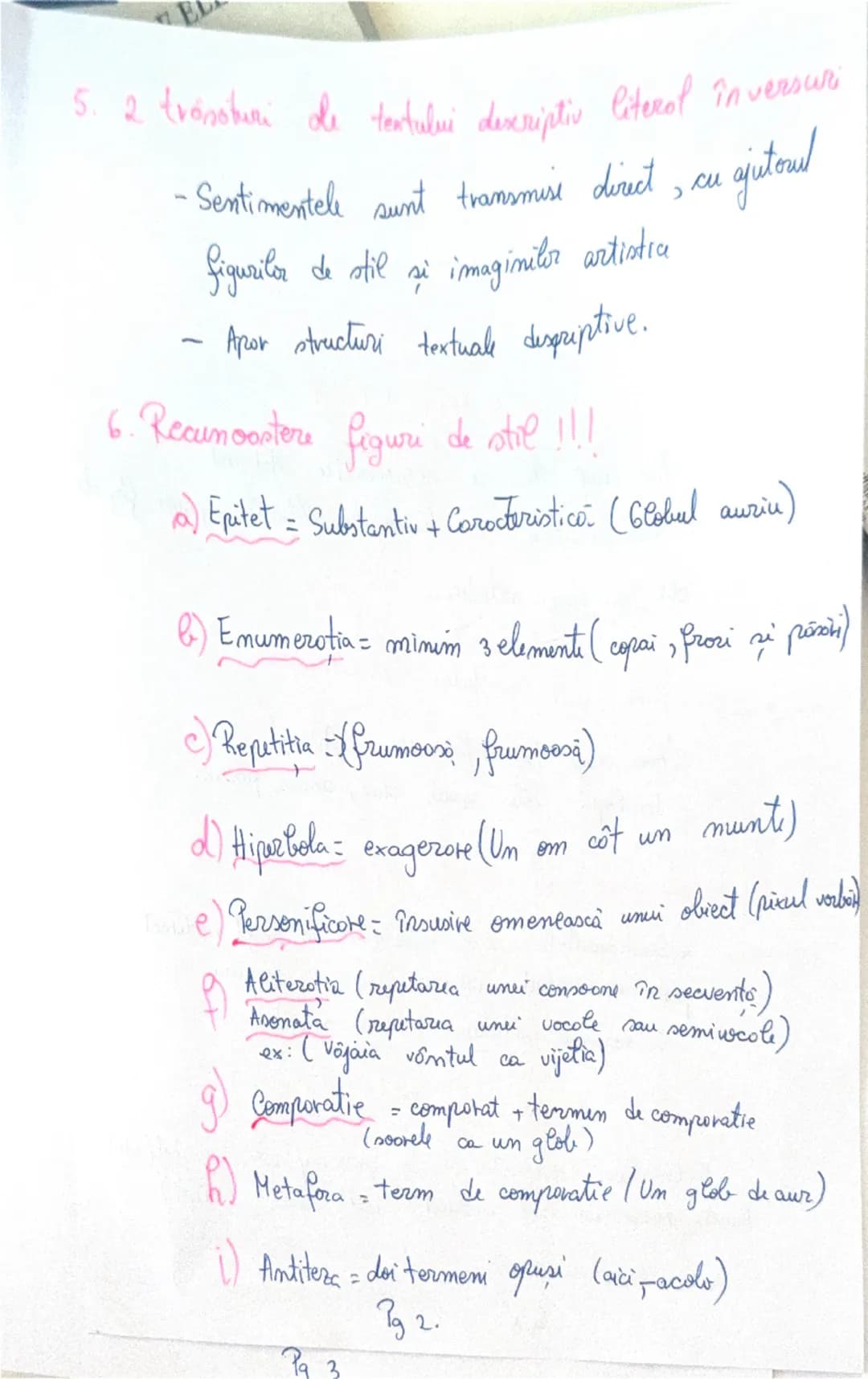 Modele rezolvare
ex6 ~ variants ~

1. 2 trasaturi ale textului literal
-Are scop de a sensibiliza cititorul
-Caracteristica a limbajului, ob