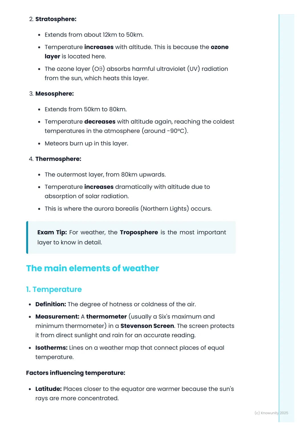 # The Atmosphere and
# Weather Elements

## An introduction to the atmosphere

The atmosphere is the layer of gases surrounding the Earth, h