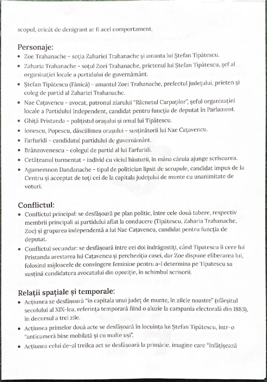 # O scrisoare pierdută
Ion Luca Caragiale

# Genul dramatic:
Genul dramatic cuprinde totalitatea operelor literare destinate pentru a fi rep