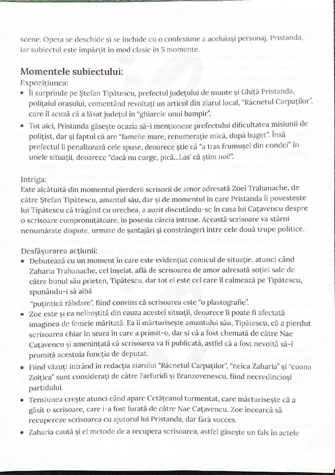 # O scrisoare pierdută
Ion Luca Caragiale

# Genul dramatic:
Genul dramatic cuprinde totalitatea operelor literare destinate pentru a fi rep