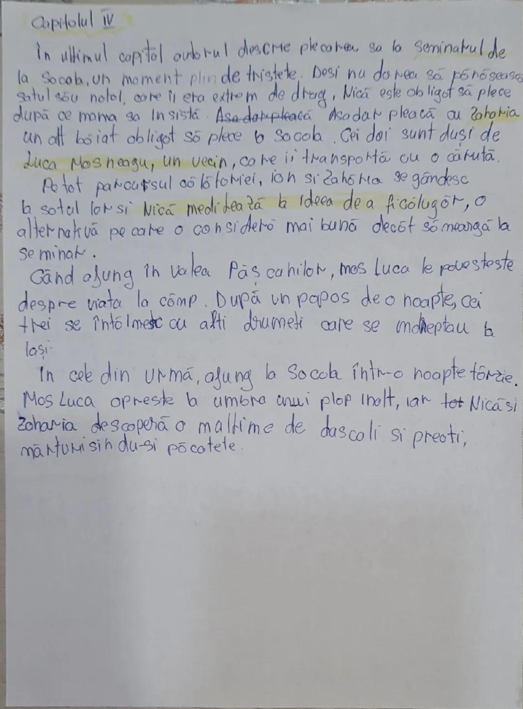 # Amintiri din copilarie
Rezumat pe capitole
de Mihai Et Ion Creangă

# Capitolul I
Ion Creangă începe cu o evocare nostalgică a copilăriei 