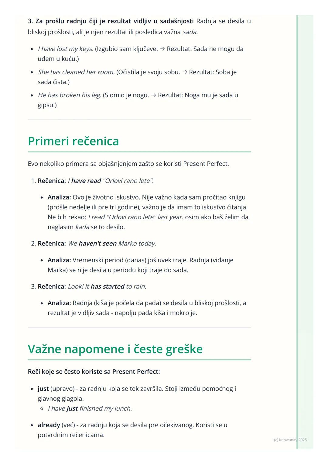 # Sadašnje svršeno vreme
(Present Perfect Simple)

Uvod u Present Perfect

Sadašnje svršeno vreme, ili Present Perfect, je vreme koje povezu