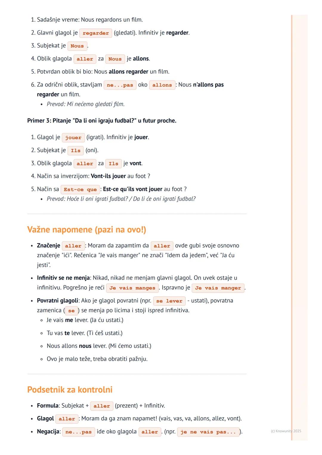 # Bliska budućnost (Futur proche)

Šta je bliska budućnost (futur proche)?

Futur proche je glagolsko vreme u francuskom jeziku koje se kori