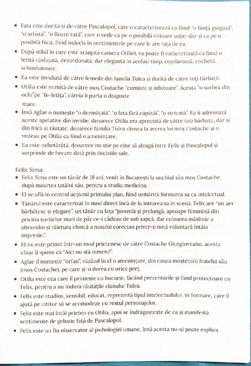 --- OCR Start ---
Enigma Otiliei
George Călinescu
Genul epic:
Genul epic cuprinde toate operele literare, în care cu ajutorul acțiunii şi al