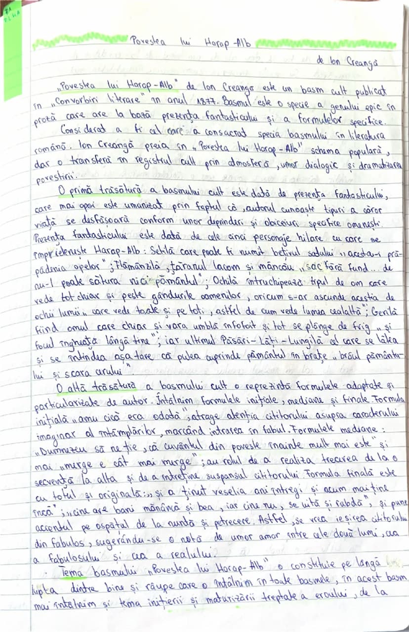 # Povestea lui Harap Alb

de Ion Creangă

"Povestea lui Harap-Alb" de Ion Creangă este un basm cult publicat în "Convorbiri literare" în anu