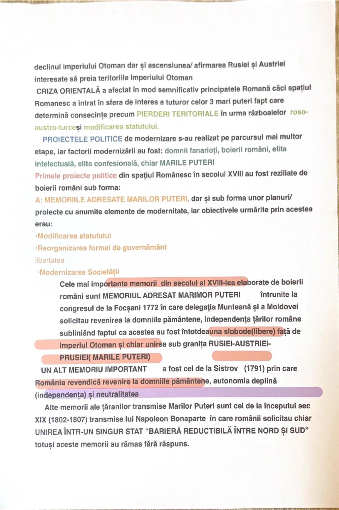 Statul român modern de la proiect politic la
realizarea ROMÂNIEI MARI
1. CONCEPTE
statul român modern = statul rezultat în urma unirii Moldo