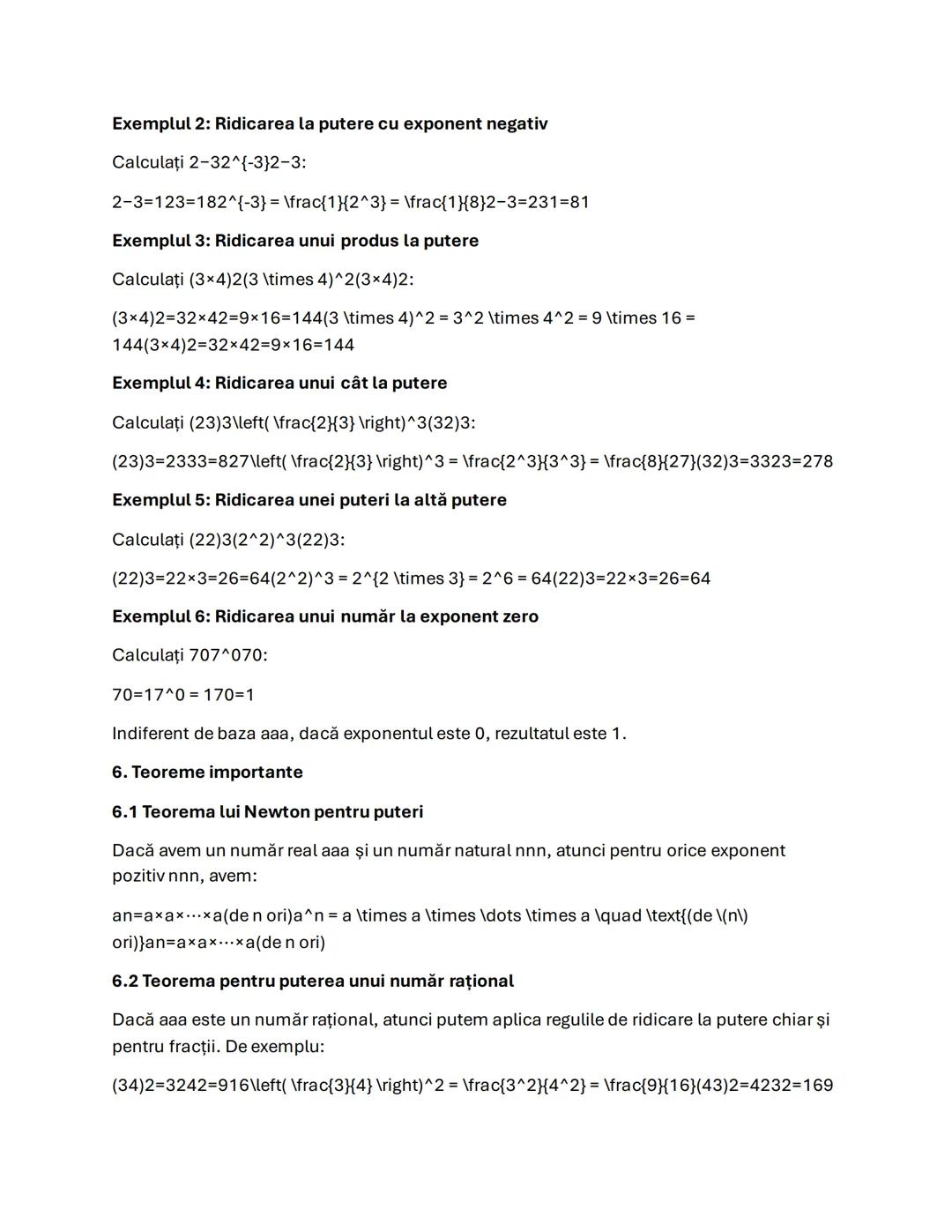 # Lecţie despre Ridicarea la Putere

1. Ce este ridicarea la putere?

Ridicarea la putere este o operație matematică prin care un număr (num