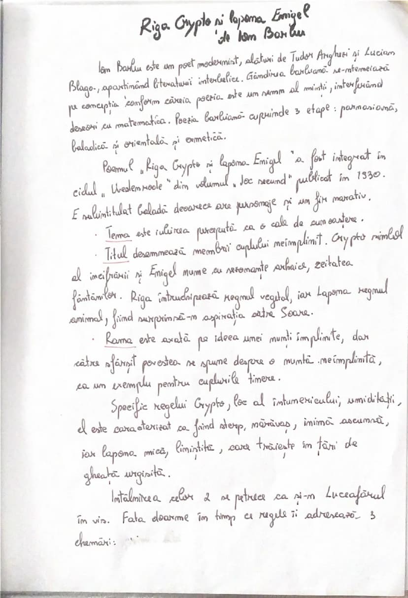 1. prima dată fata e îmbiata cu dulcată şi fragi, dar amână
cunoasterea prin intermediul iubirii.

2. a doua chemare emunță sacrificiul supr