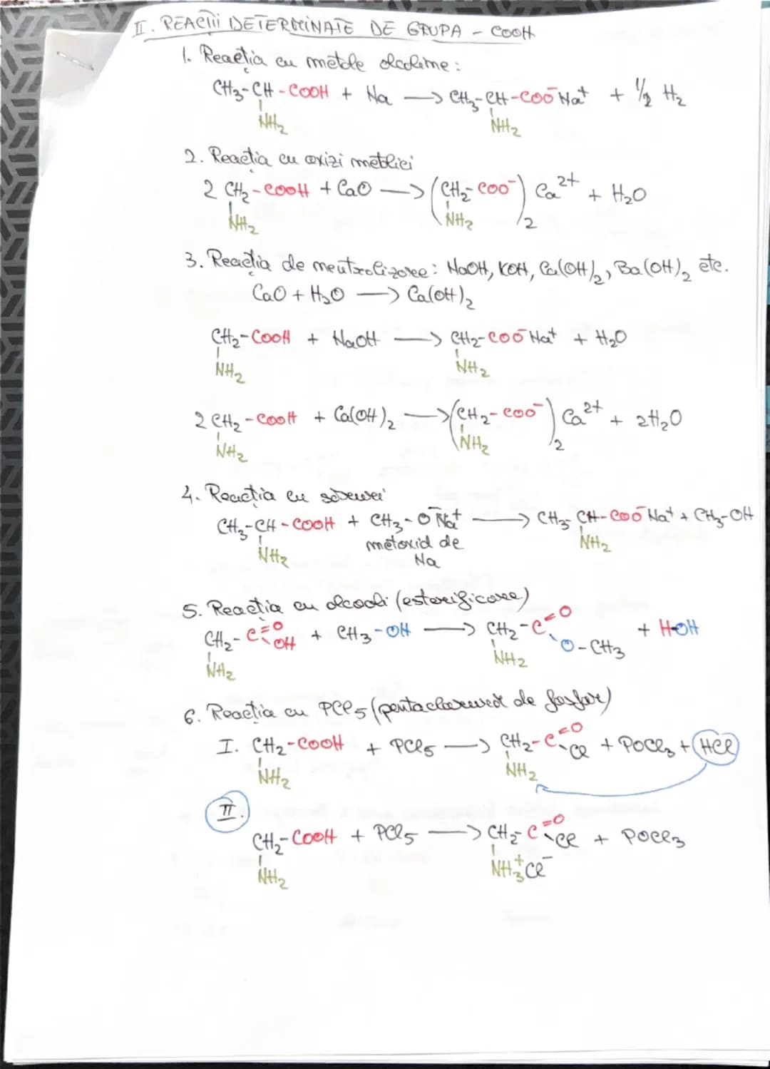 --- OCR Start ---
AMINOACIZI
• Compusi segomicu cu
Sumeticumi mixte, confim:
R-CH-COOH
NH2
-_{C_{OH}}^{=0}
grupa coreboxil
(acid)
si
-M_{2}
