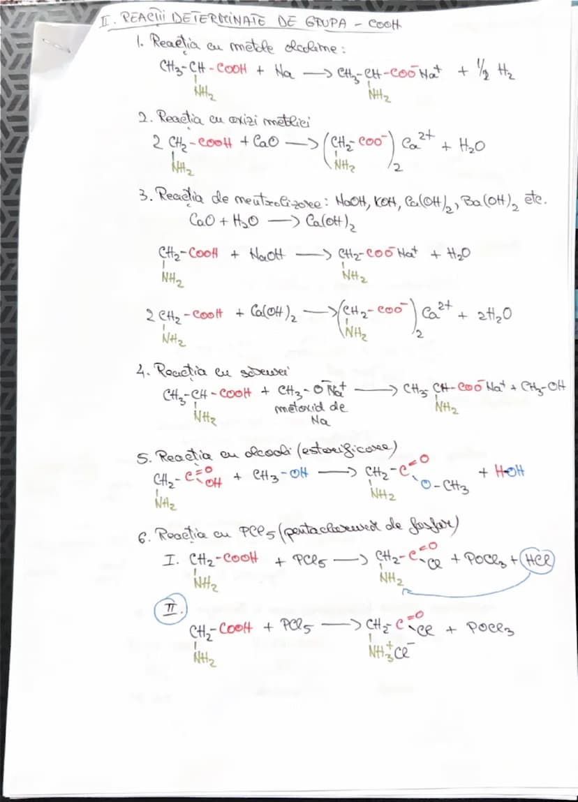 --- OCR Start ---
AMINOACIZI
• Compusi segomicu cu
Sumeticumi mixte, confim:
R-CH-COOH
NH2
-_{C_{OH}}^{=0}
grupa coreboxil
(acid)
si
-M_{2}
