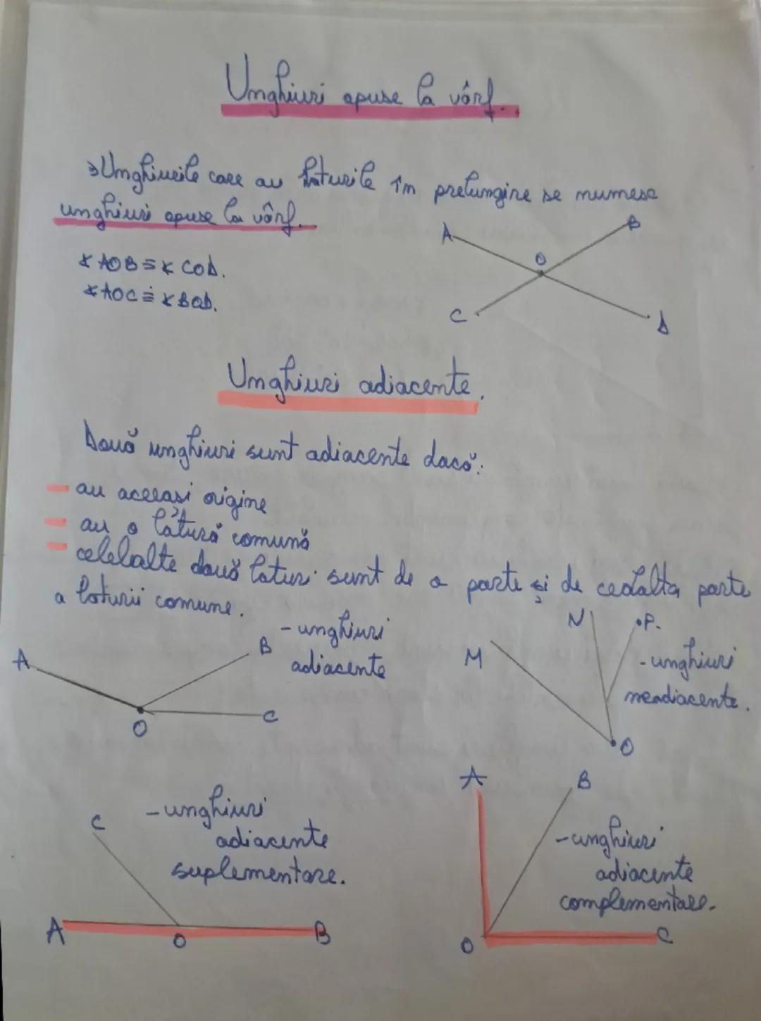 # Unghiul

Reuniunea a două semideeste care au aceeasi origine se
numeste UNCHI.

0

A

*AOB sau 6.

B

Clasificarea unghiurilon

a) impropr