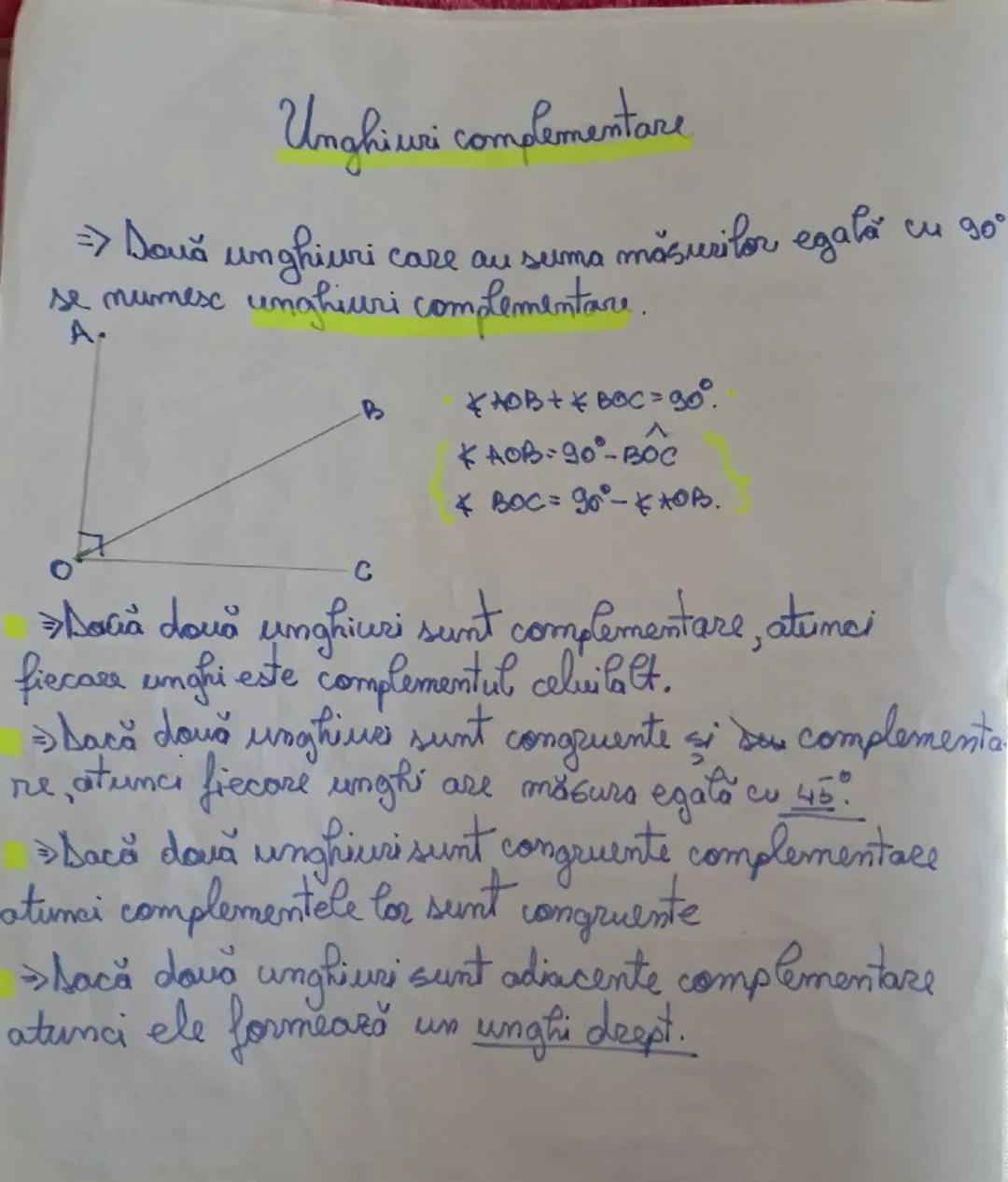 # Unghiul

Reuniunea a două semideeste care au aceeasi origine se
numeste UNCHI.

0

A

*AOB sau 6.

B

Clasificarea unghiurilon

a) impropr