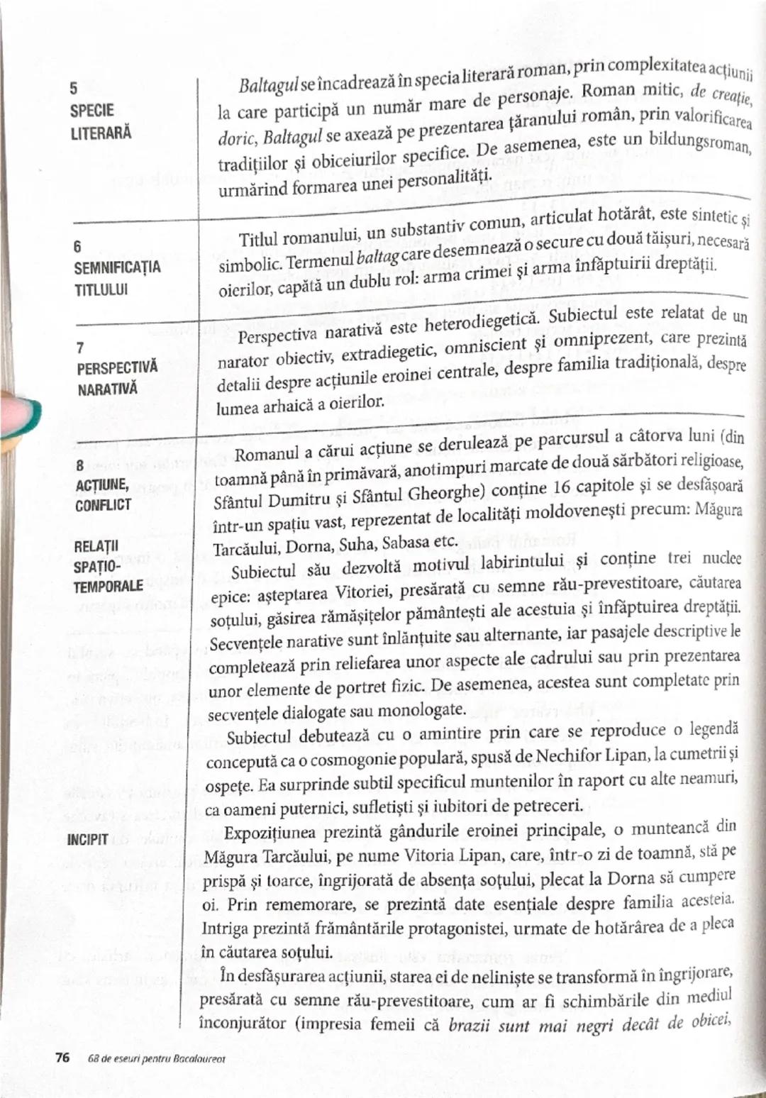 Mihail Sadoveanu - autor canonic

Variantă text literar: Baltagul
Curent literar: REALISM

1. Particularități ale unui text narativ studiat,