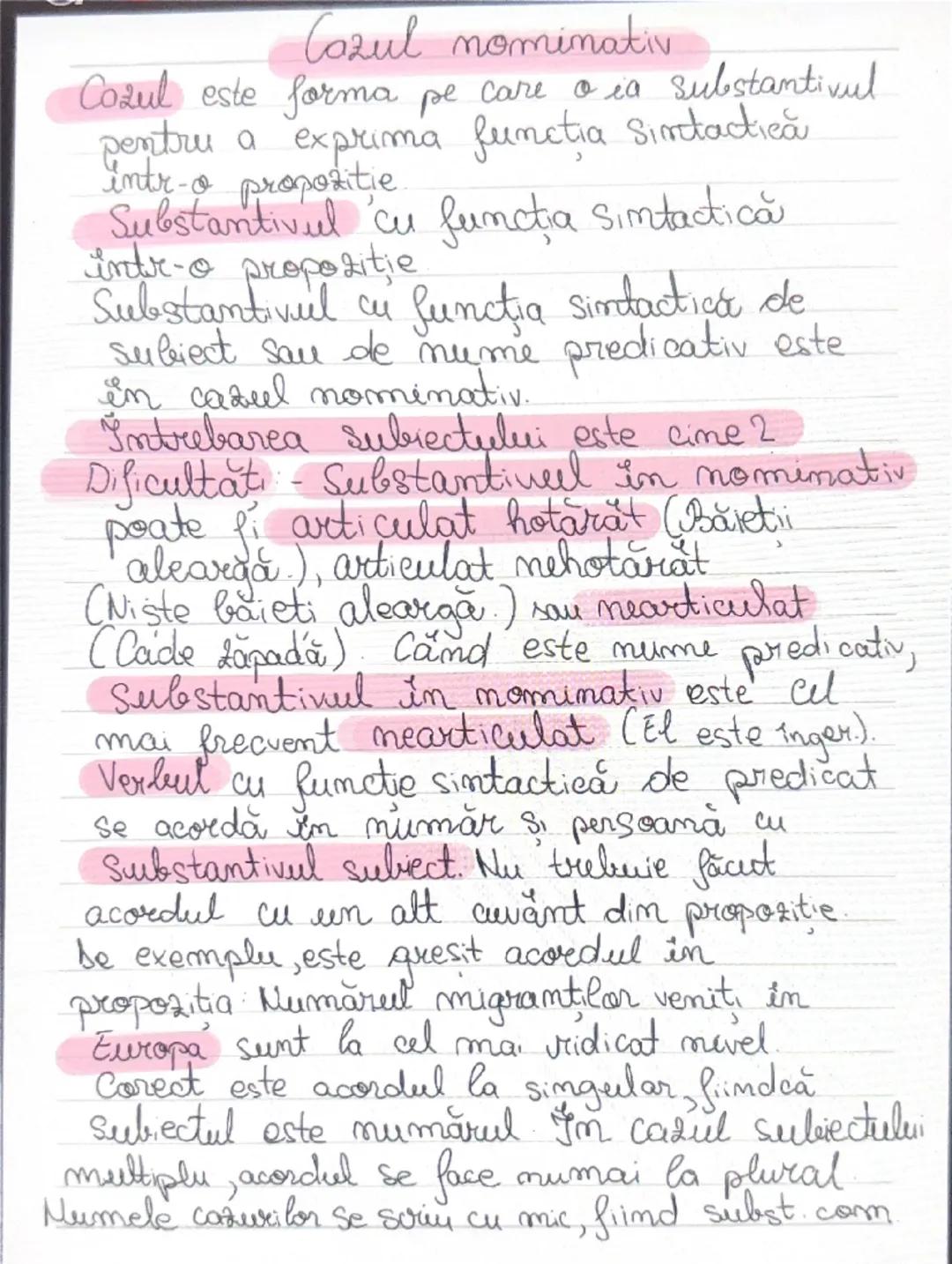 --- OCR Start ---
Substantivul. Felurile substantivului.
Substantivul este partea de vorbire
care denumeste fiinte, lucruri, femomone
ale na