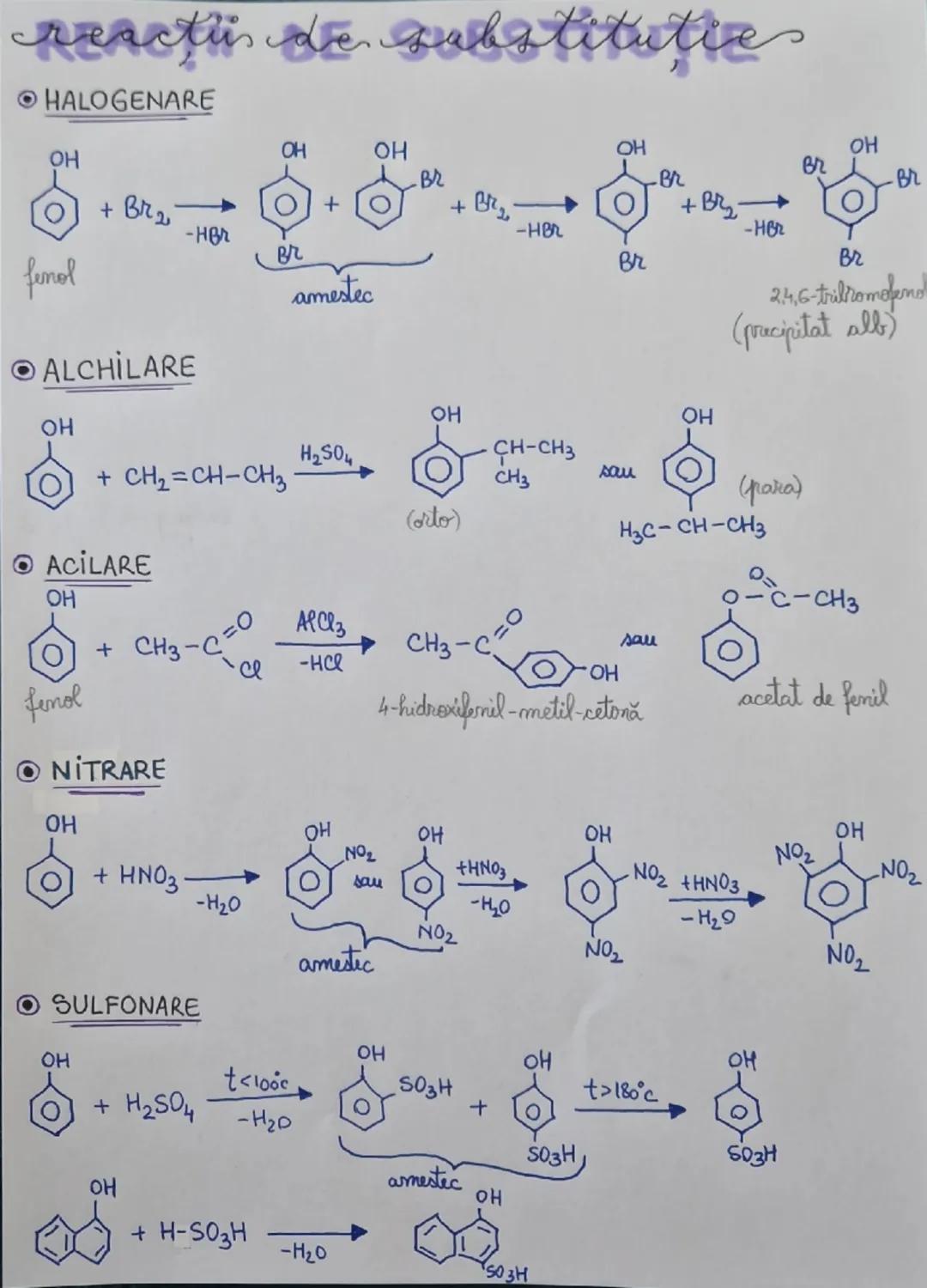# FENOLI

OH

FENOL
obtinerea de medicamente, cobranti, novolac, bachelita,
fibre sintetice, ierbicide, soluţii antiseptice

CH3

OH

ORTO-C
