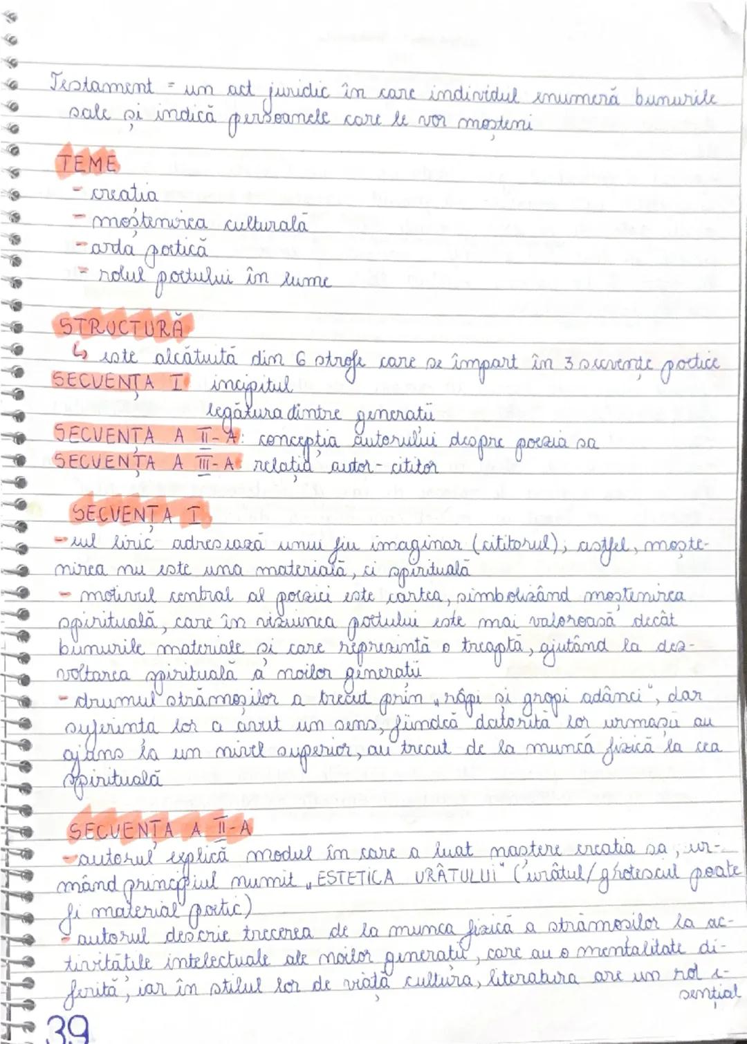 11
TESTAMENT
Tudor Arghezi
POEZIA
MODERNISTA
Anul apariției 1927
Tudor Arghezi este cunoscut drept un adevărat revoluționar al
limbajului po