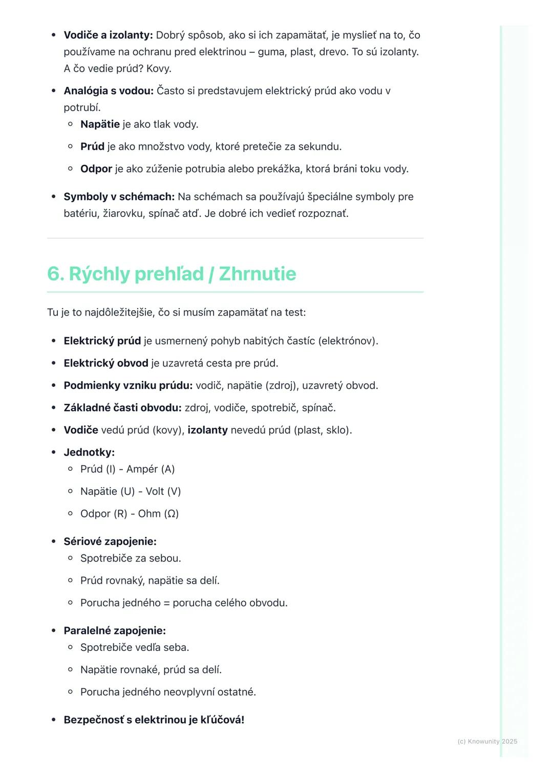 # Elektrický prúd a elektrický
obvod

1. Prehľad / Úvod

Ahojte! Dnes si prejdeme dôležitú tému z fyziky elektrický prúd a
elektrický obvod.