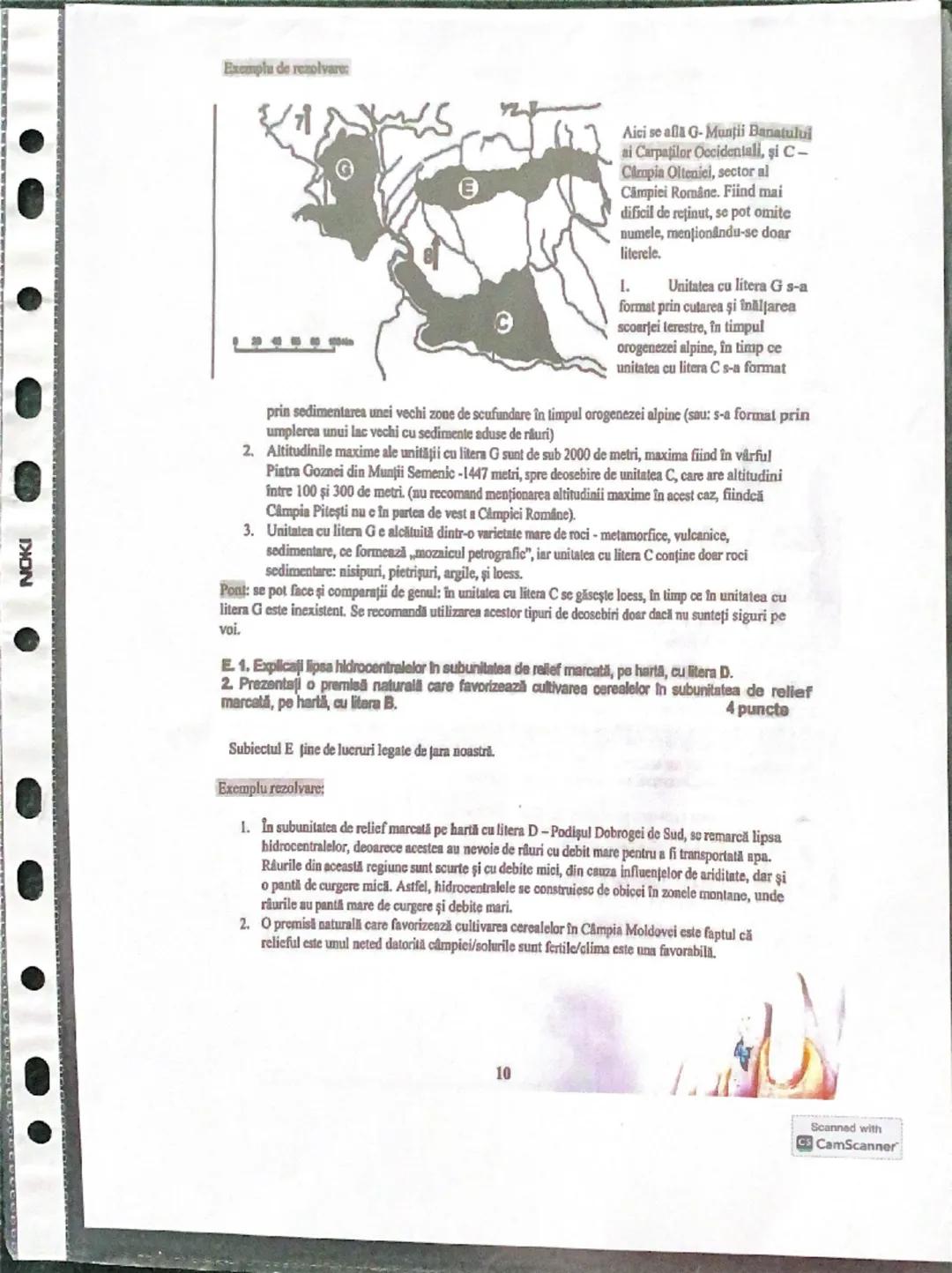 --- OCR Start ---
SUBIECT BACALAUREAT GEOGRAFIE-STRUCTURA+SFATURI
EXEMPLU PE SUBIECTUL DE LA SIMULAREA DIN MARTIE 2023.
SUBIECTULI
A
Legenda