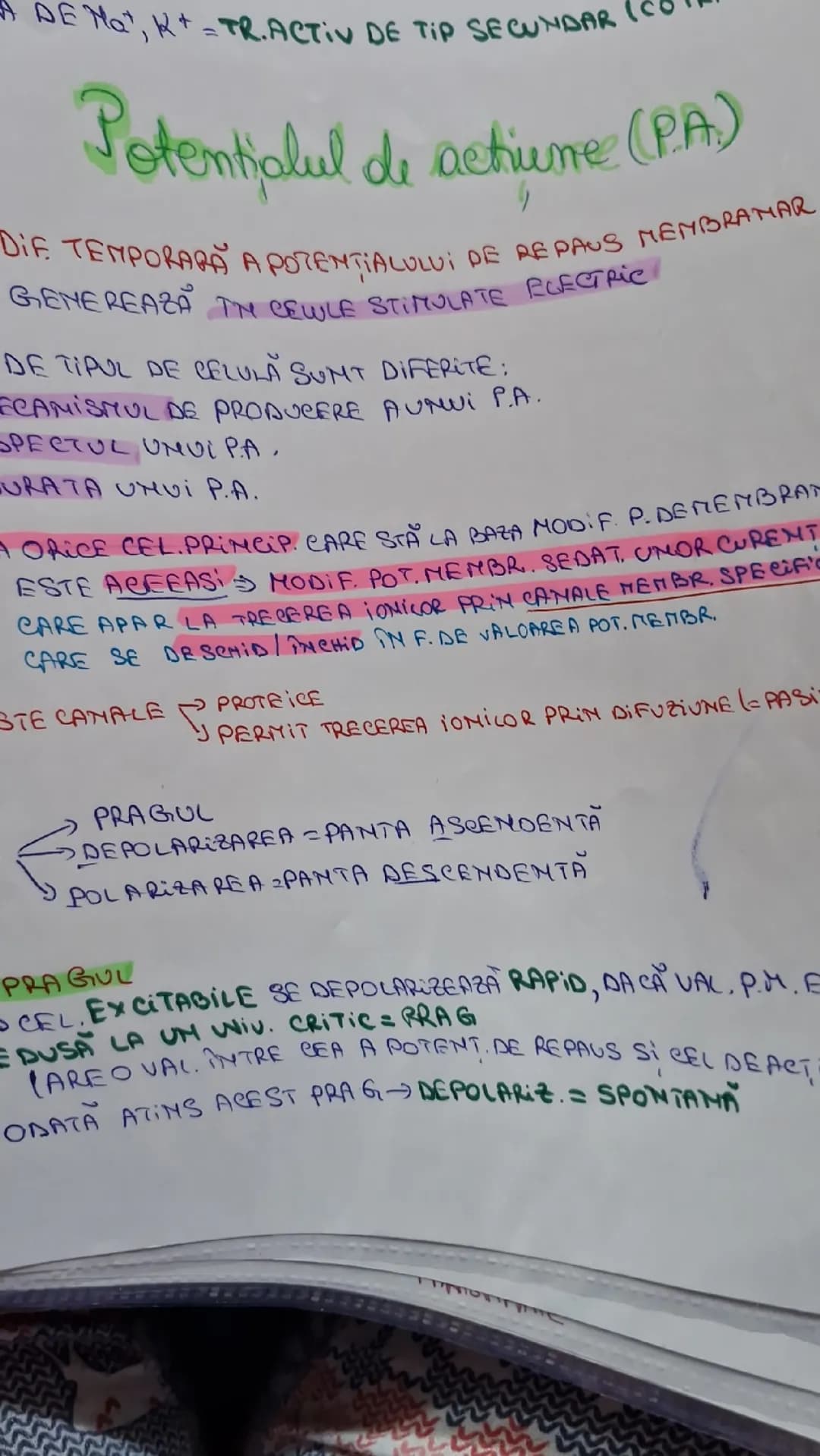 Potențialul de actiune