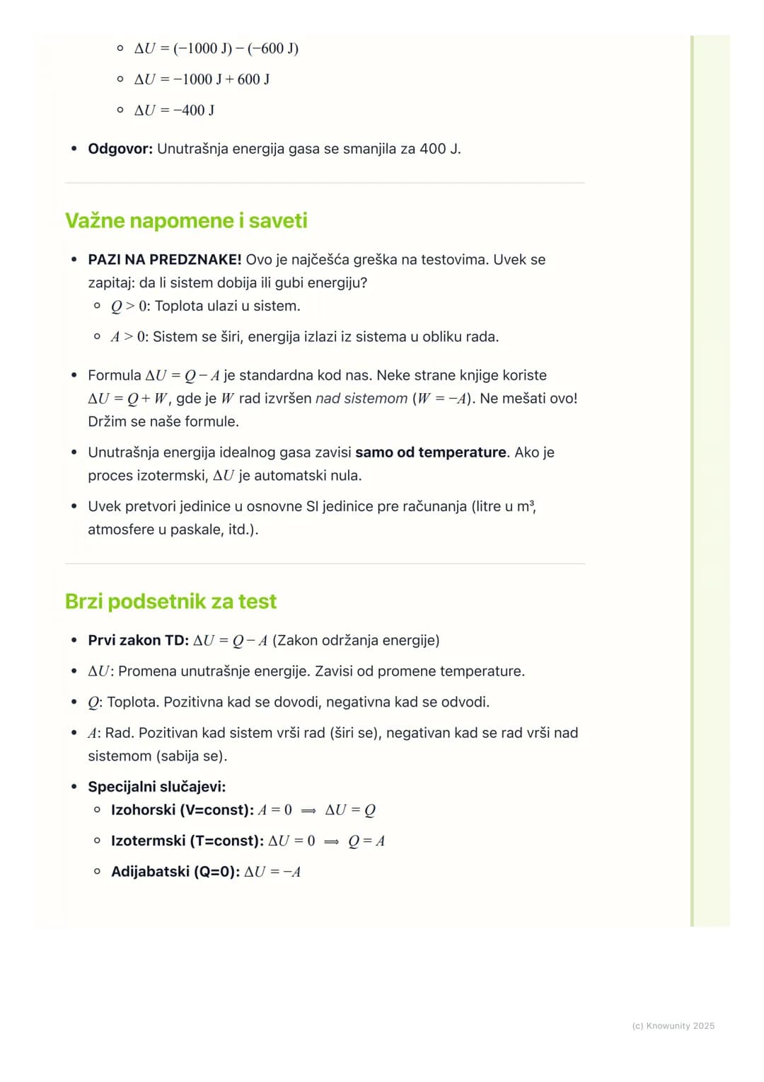 # Prvi zakon termodinamike

Uvod u prvi zakon termodinamike

Prvi zakon termodinamike je u suštini zakon održanja energije primenjen na
topl