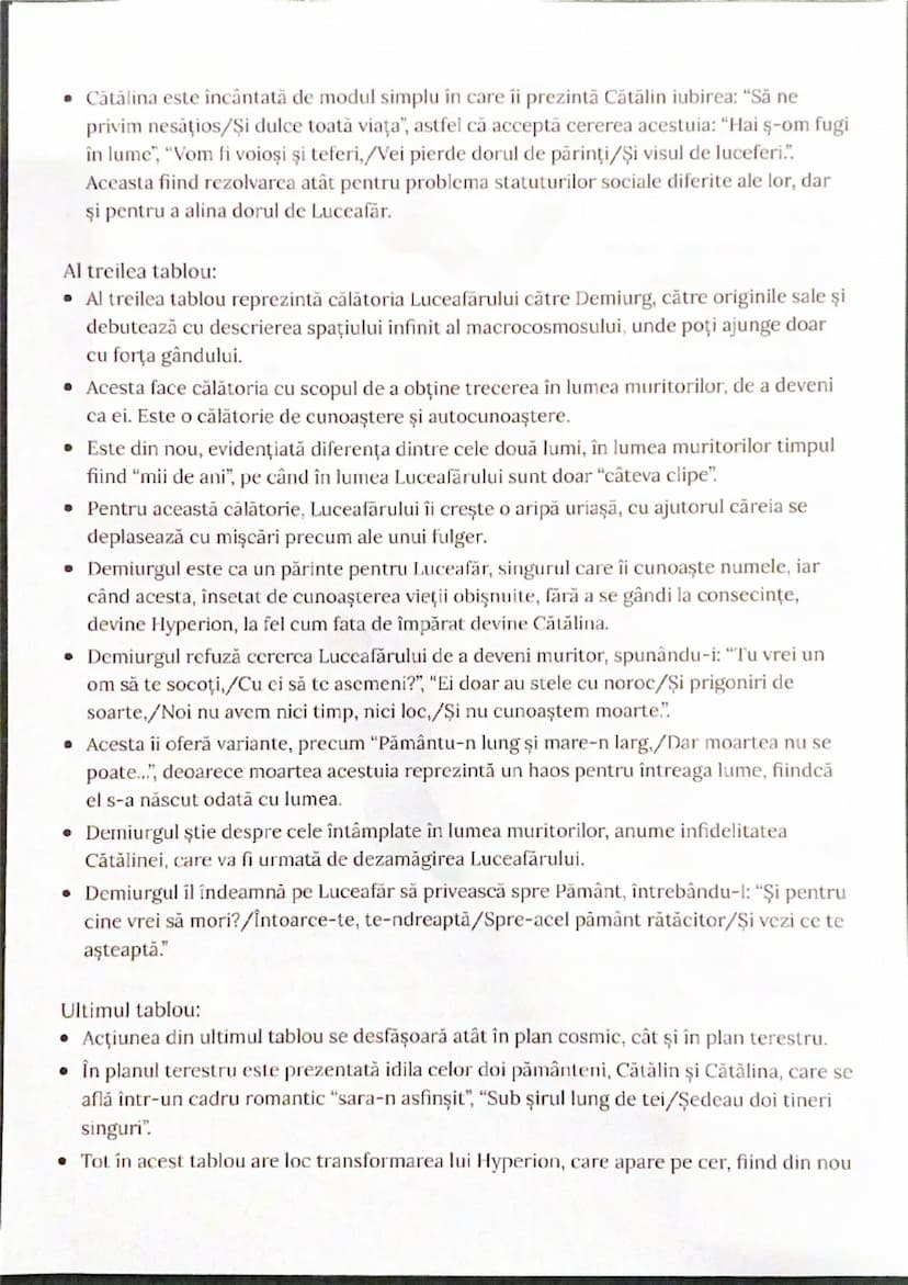 --- OCR Start ---
Luceafărul
Mihai Eminescu
Genul liric:
Genul liric cuprinde operele în care, cu ajutorul eului liric, sunt exprimate ideil