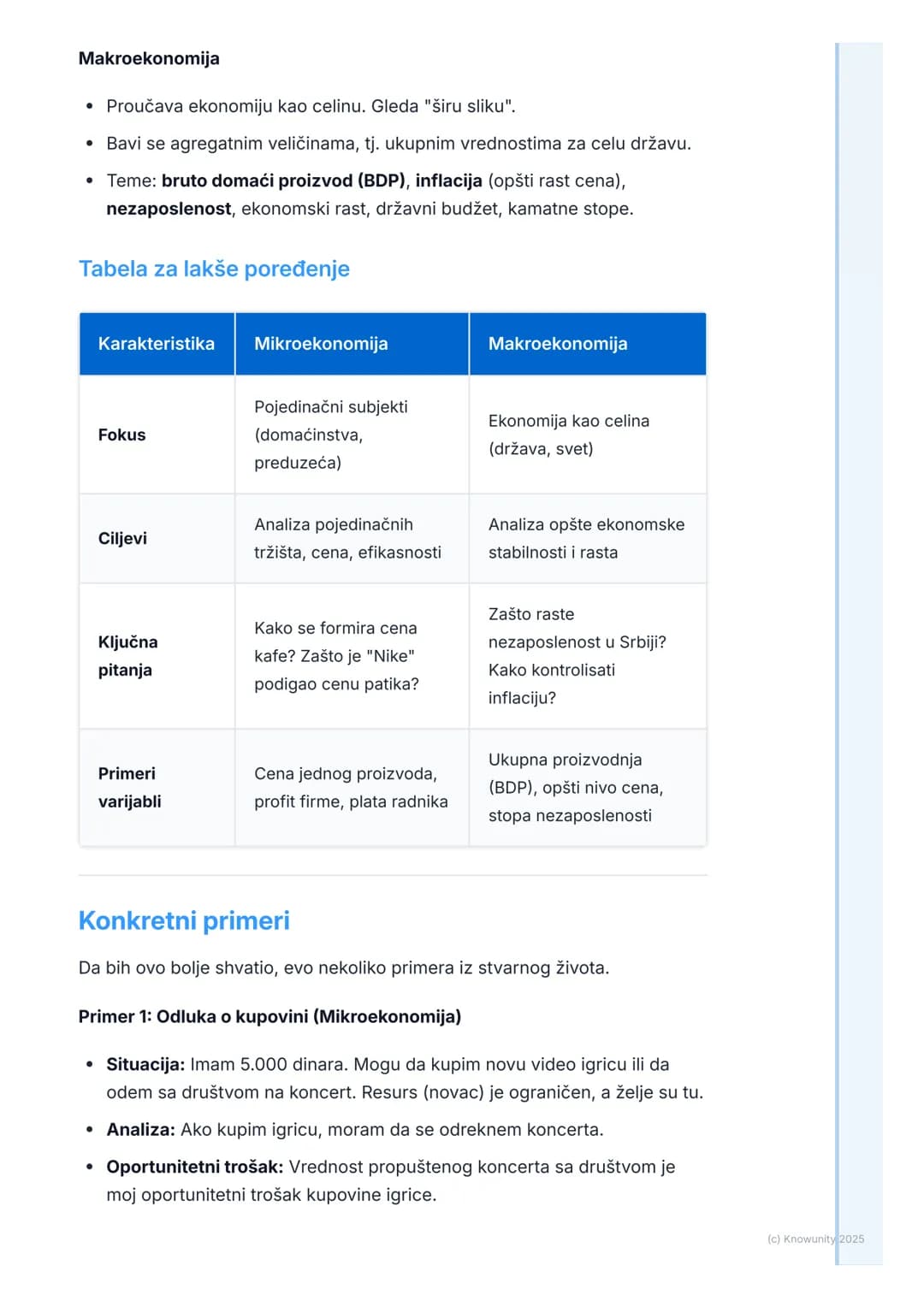 # Šta je ekonomija?

Uvod u pojam ekonomije

Ekonomija je svuda oko nas, od cene hleba u prodavnici do odluke države o
izgradnji novog autop