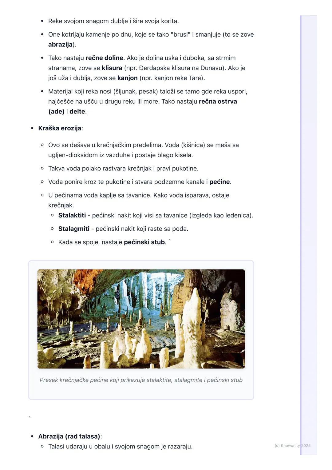 # Spoljašnje sile Zemlje

Uvod u spoljašnje sile

Spoljašnje sile deluju na površini Zemlje i menjaju reljef koji su stvorile
unutrašnje sil