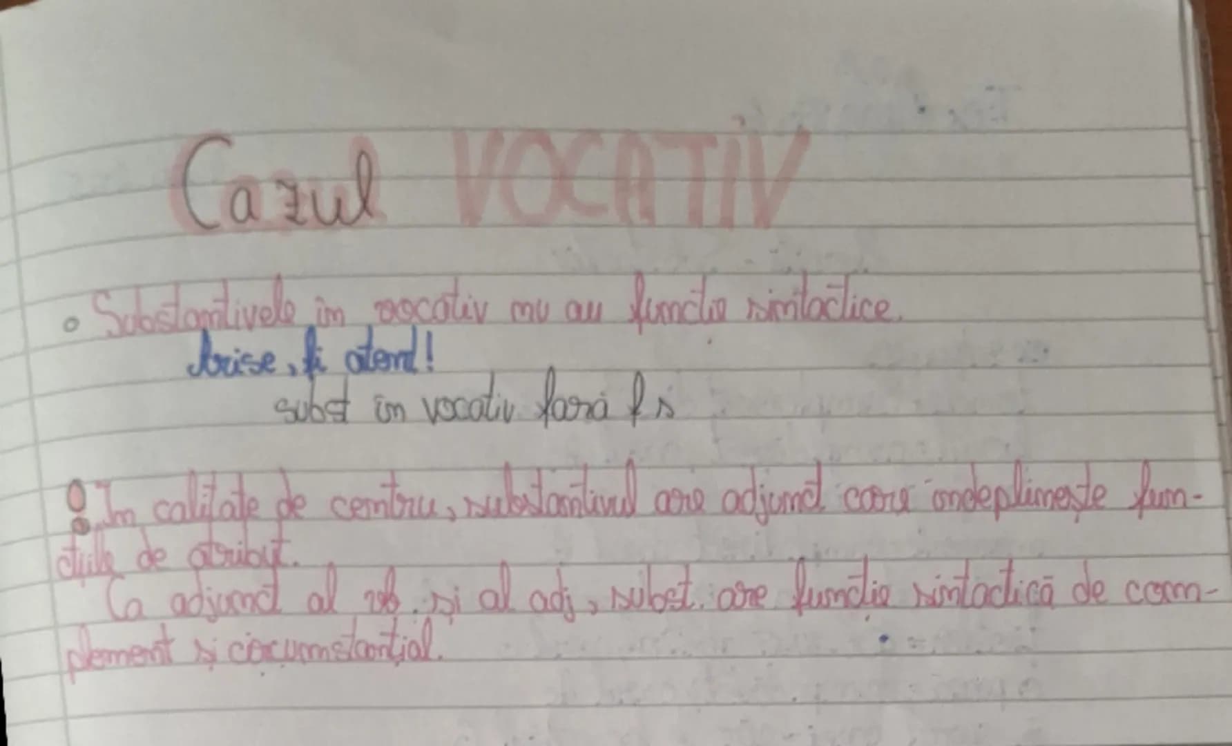 --- OCR Start ---
Cazul NOMINATIV
Subject: (cine?, ce?)
Elevi sunt atenți.
Nume predicativ:
El este elev.
Atribut substantival: (care?)
Oras