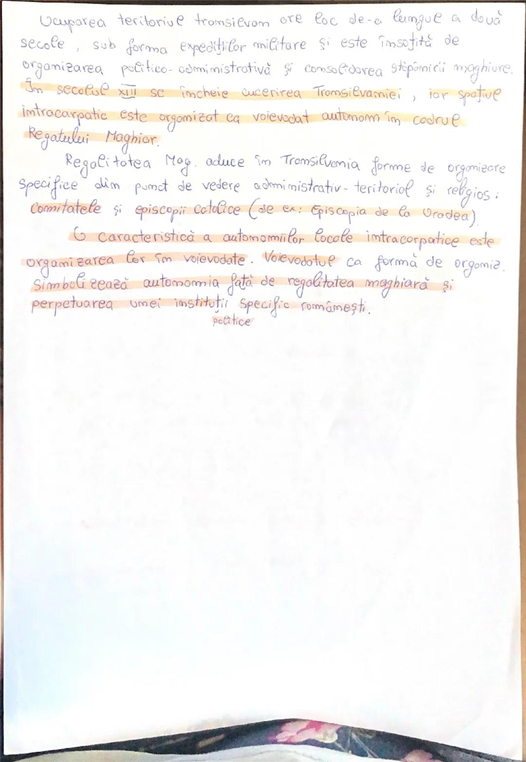 --- OCR Start ---
Imtemeierea statului medieval
TRANSILVANIA
Formorea statalităţii in interiorul arcului carpatic a
fost influentat de vemir