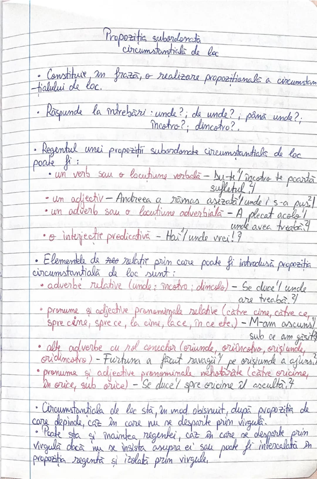 # Propoziția subordonată atributivă

- Constituie în frază o realizare propozițională a atributivului.

- Poate determina:
- un substantiv
-