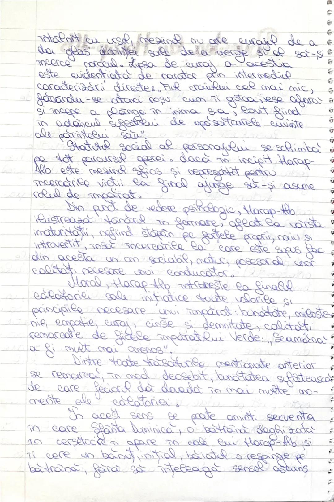 # Povestea lui Harap-Alb
Particularități de construcție
a unui personaj.

"Povestea lui Harap-Alb" este un basm cult scris de
Ion Creangă, c