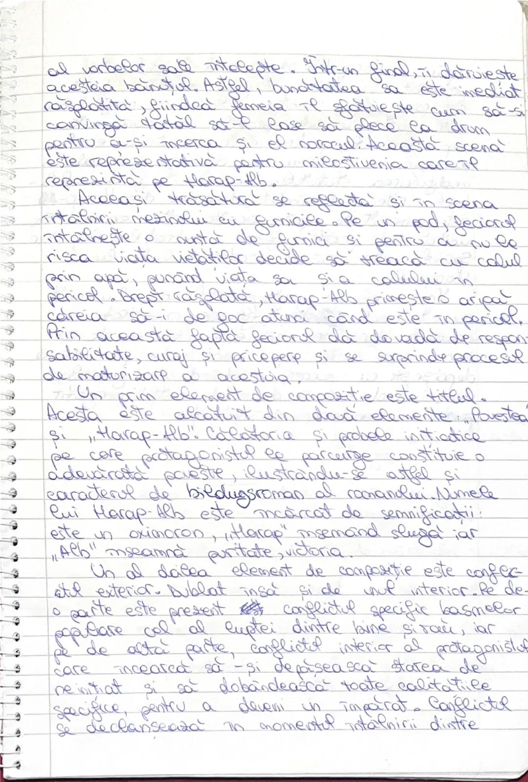 # Povestea lui Harap-Alb
Particularități de construcție
a unui personaj.

"Povestea lui Harap-Alb" este un basm cult scris de
Ion Creangă, c