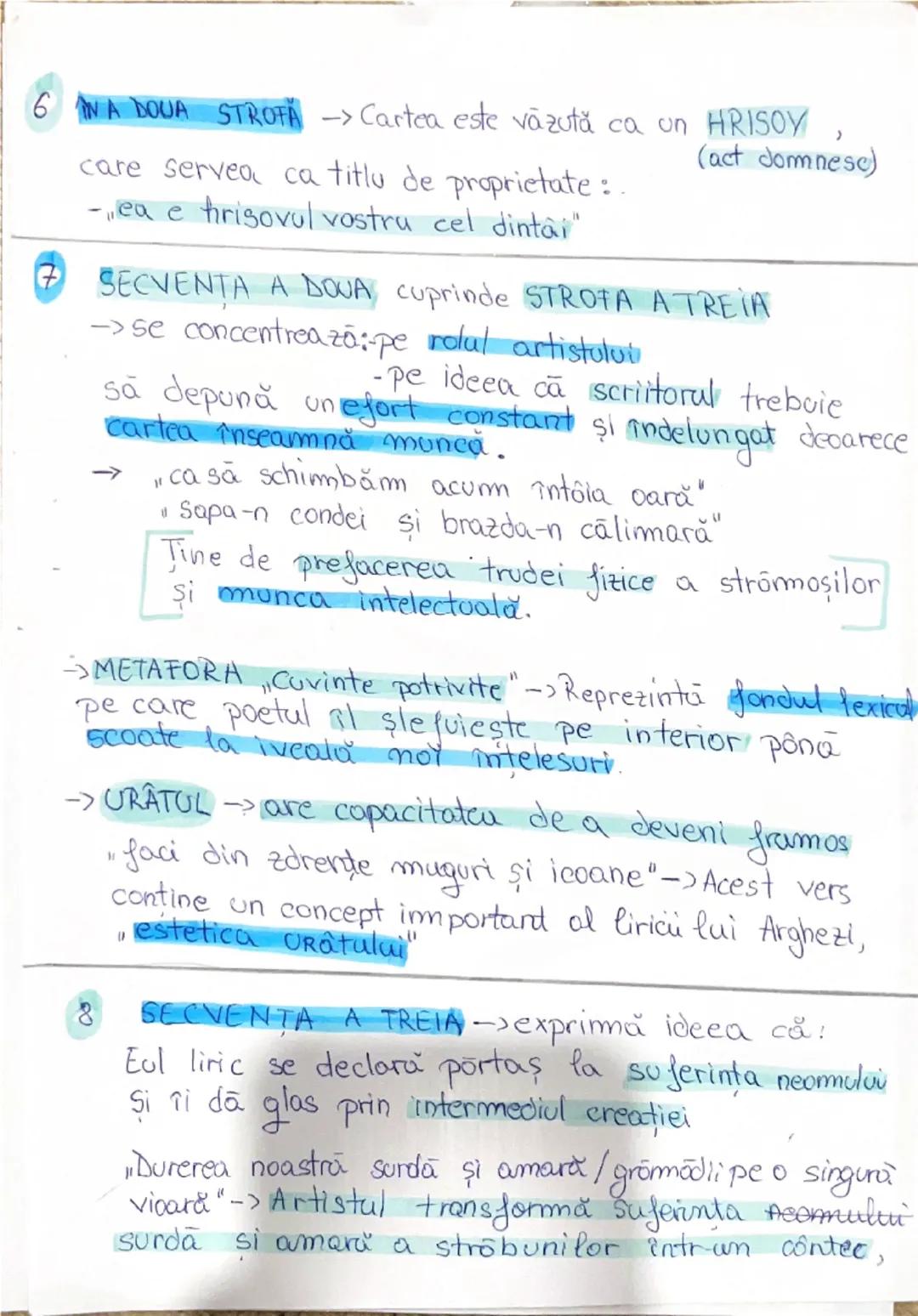 --- OCR Start ---
TESTAMENT
De Tudor Arghezi
volumul cuvinte potrivite
1 PERIOADA/CURENT
perioadă: 1927
Curent literar: Modernism
→ Trăsătur