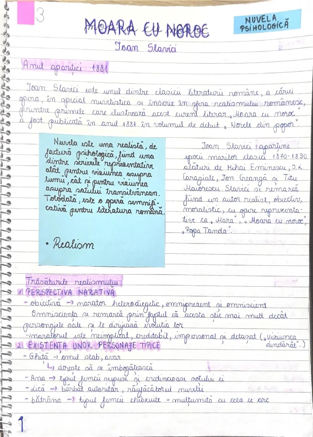 Tot ce trebuie să știi despre Moara cu Noroc de Ioan Slavici