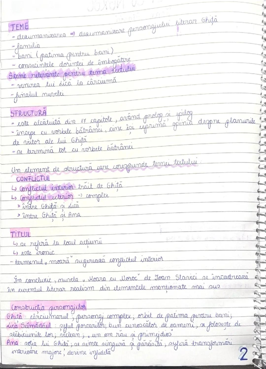 3
MOARA CU NOROC
Ioan Slavici
NUVELA
PSIHOLOGICĂ
Anul apariției: 1881
Ioan Slavici este unul dintre clasicii literaturii române, a cărui
ope