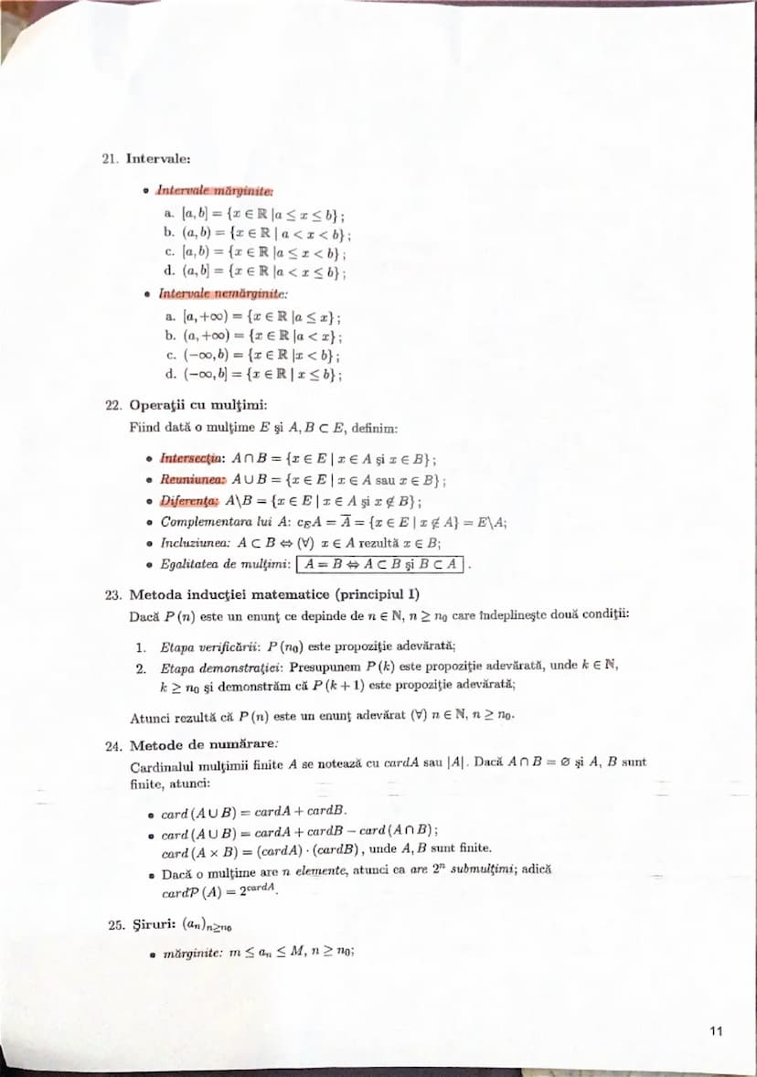⚫n(a+b)=na+nb.
(n+m)a=na+ma.
11. Fie $a, b\in\mathbb{R}^{*}, m, n\in Z$
$a^{0}=1$
$a^{1}=a$
$a^{2}=a\cdot a_{i}$
$a^{3}=a^{2}\cdot a_{i}$
:
