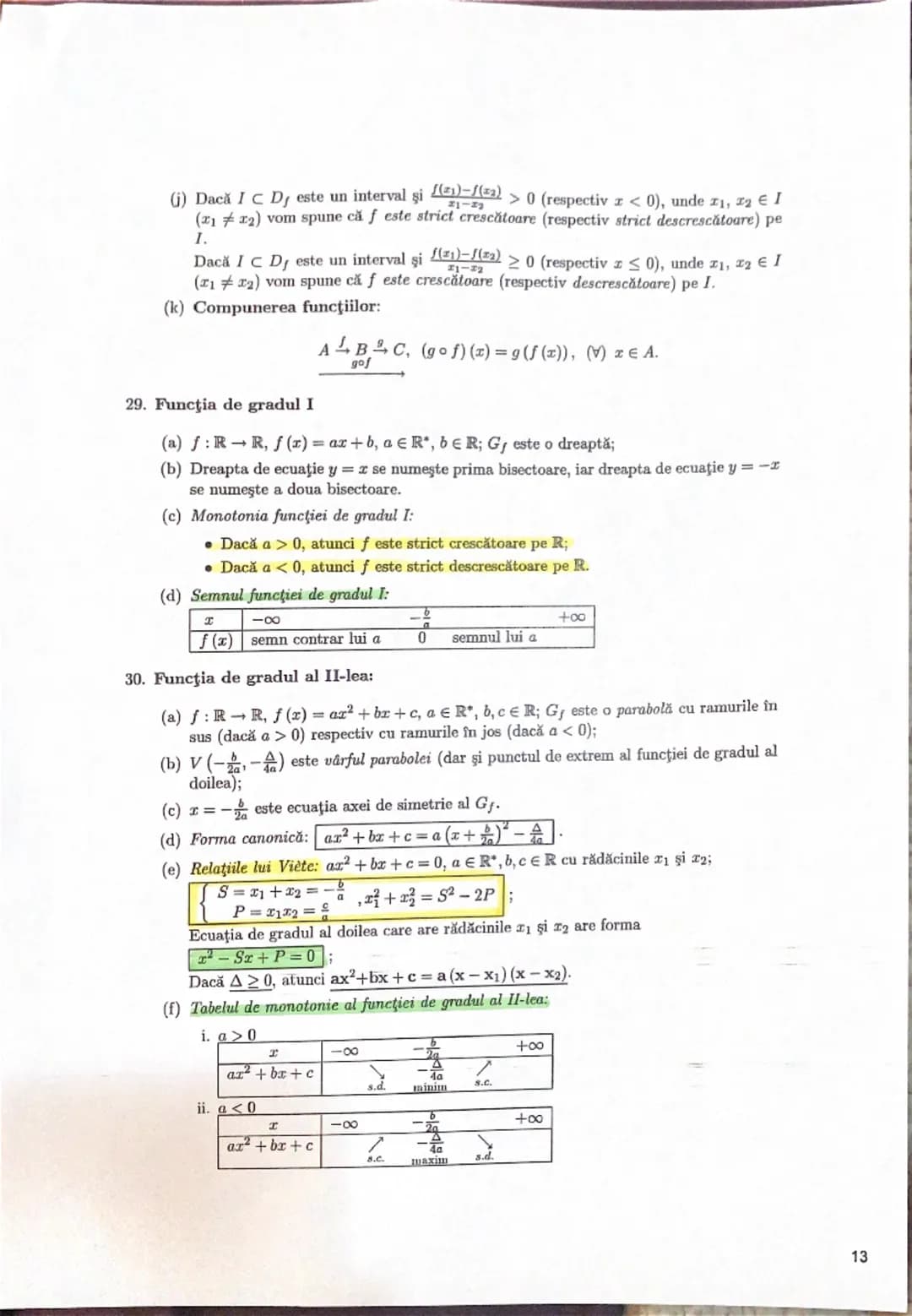 ⚫n(a+b)=na+nb.
(n+m)a=na+ma.
11. Fie $a, b\in\mathbb{R}^{*}, m, n\in Z$
$a^{0}=1$
$a^{1}=a$
$a^{2}=a\cdot a_{i}$
$a^{3}=a^{2}\cdot a_{i}$
:
