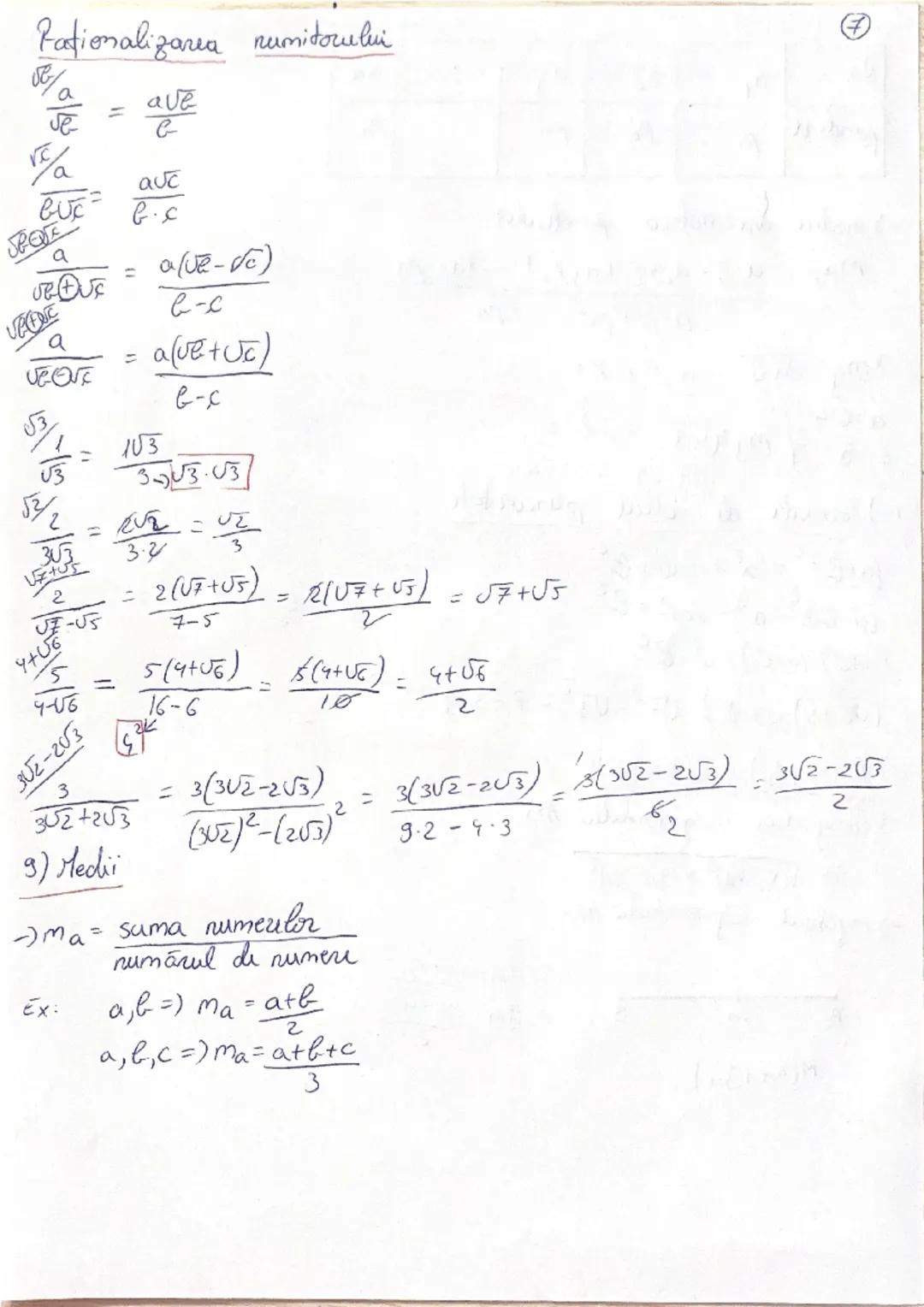 # Recapitulare
Algebra

1) Mulţimi de numere
- $\mathbb{N} = \{0, 1, 2, 3, ...\}$
- $\mathbb{N}^* = \{1, 2, 3, ...\}$
- $\mathbb{Z}^* = \{..