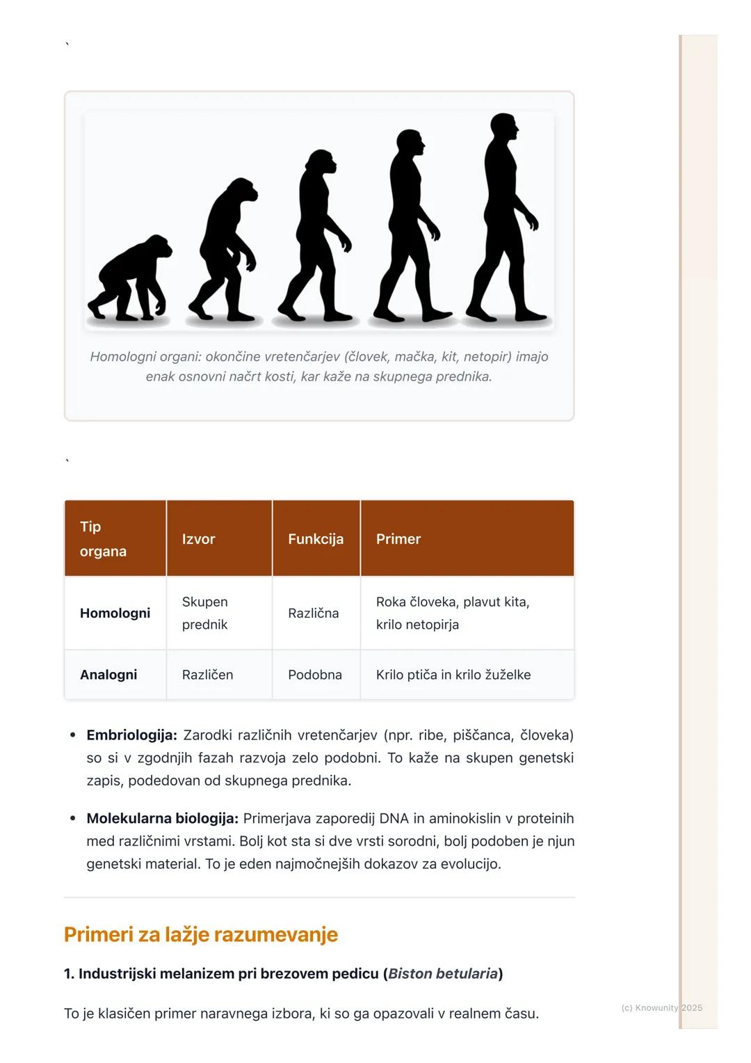 # Kaj je evolucija?

Kaj je evolucija?

Evolucija je osrednji koncept v biologiji, ki pojasnjuje, kako so se živa bitja skozi
ogromna časovn