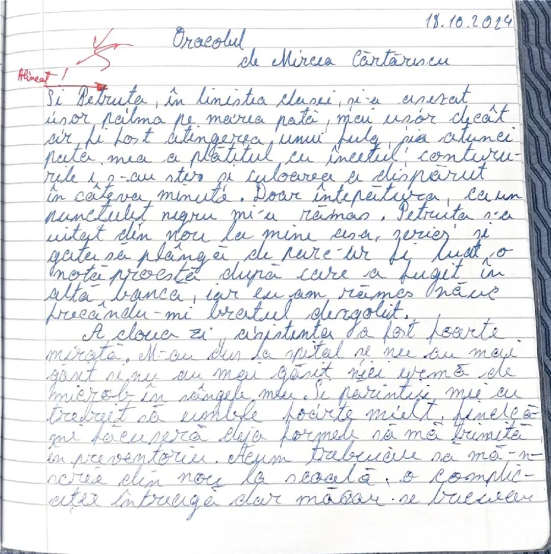 Oracolul pentru clasa a 6-a: Idei și sugestii