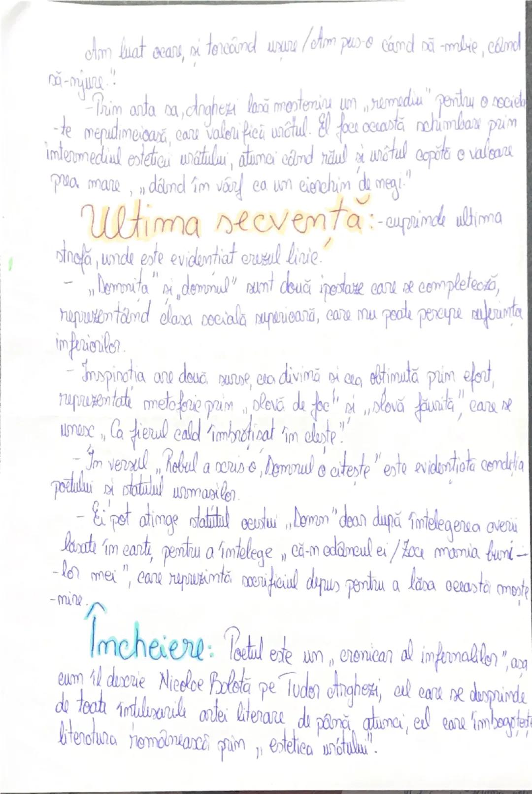 1927 Testament
de Tudon Arghezi
Genul liric: cuprinde opere în care, cu
ajutorul eului liric, sunt exprimate ideile, gândurile și sentimente