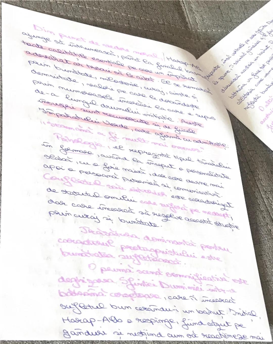 Povestea lui Harap-Alb
4.C-
Povestea lui "Harap-Alb", de Ion Creangă,
este un basm cult, publicat în revista Convorbiri
literare, în anul 18