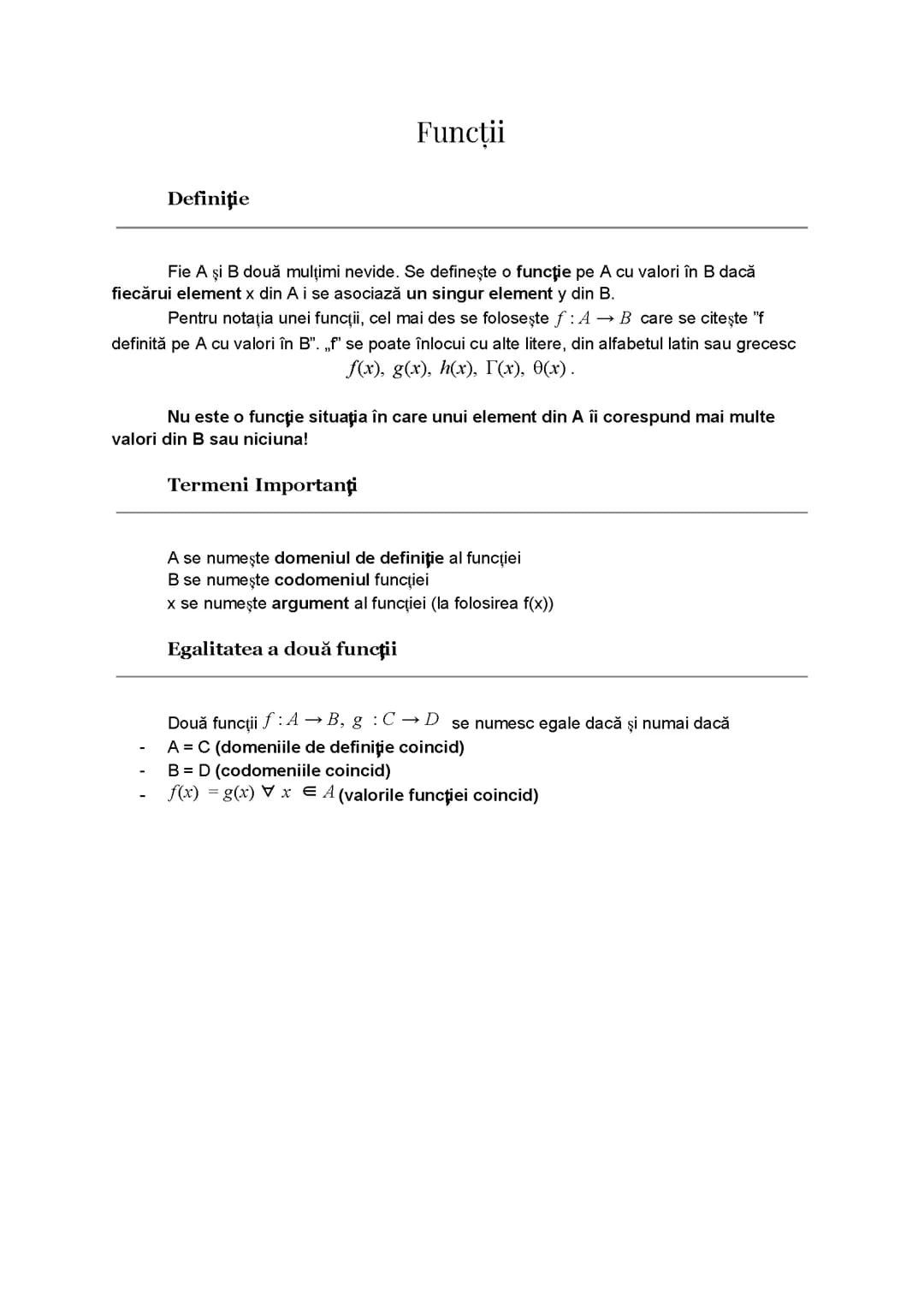 Functii