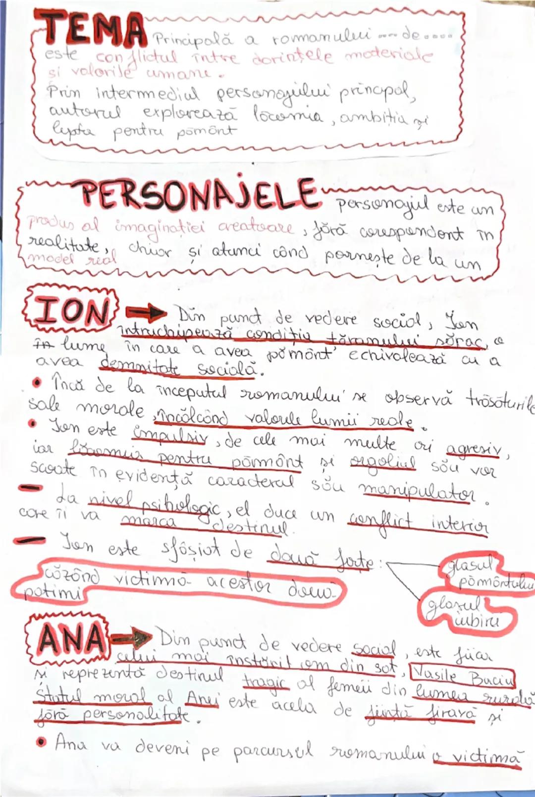 --- OCR Start ---
Romanul modern obiectivs
ION
~ de divia Rebreamy
CURENT/PERIOADĂ
• 1920
• Jace poste din Curentul literar realist
SE MANIF