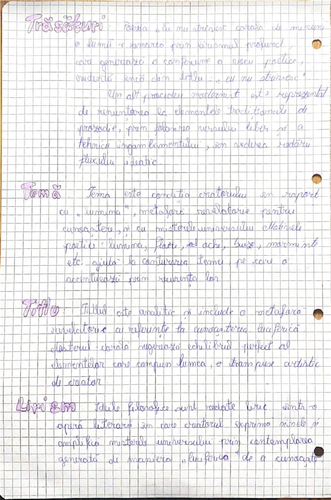 # Eu nu strivese coro la
de minuni a mi

de Lucian Blaga

Autor:
Poet dramaturg, fpions, tractucator,
jurnalist, Lucias Belaga este un repre