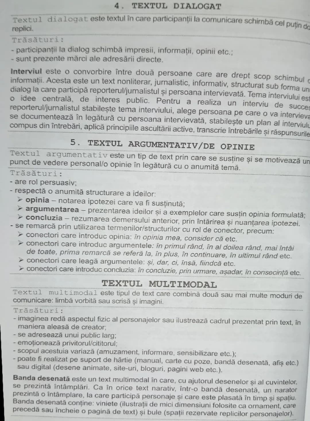 III. TEXTUL DRAMATIC

TEXTUL
DRAMATIC

TRĂSĂTURI

- Textul dramatic este compus din acte (diviziuni care structurează
subiectul) și scene (s