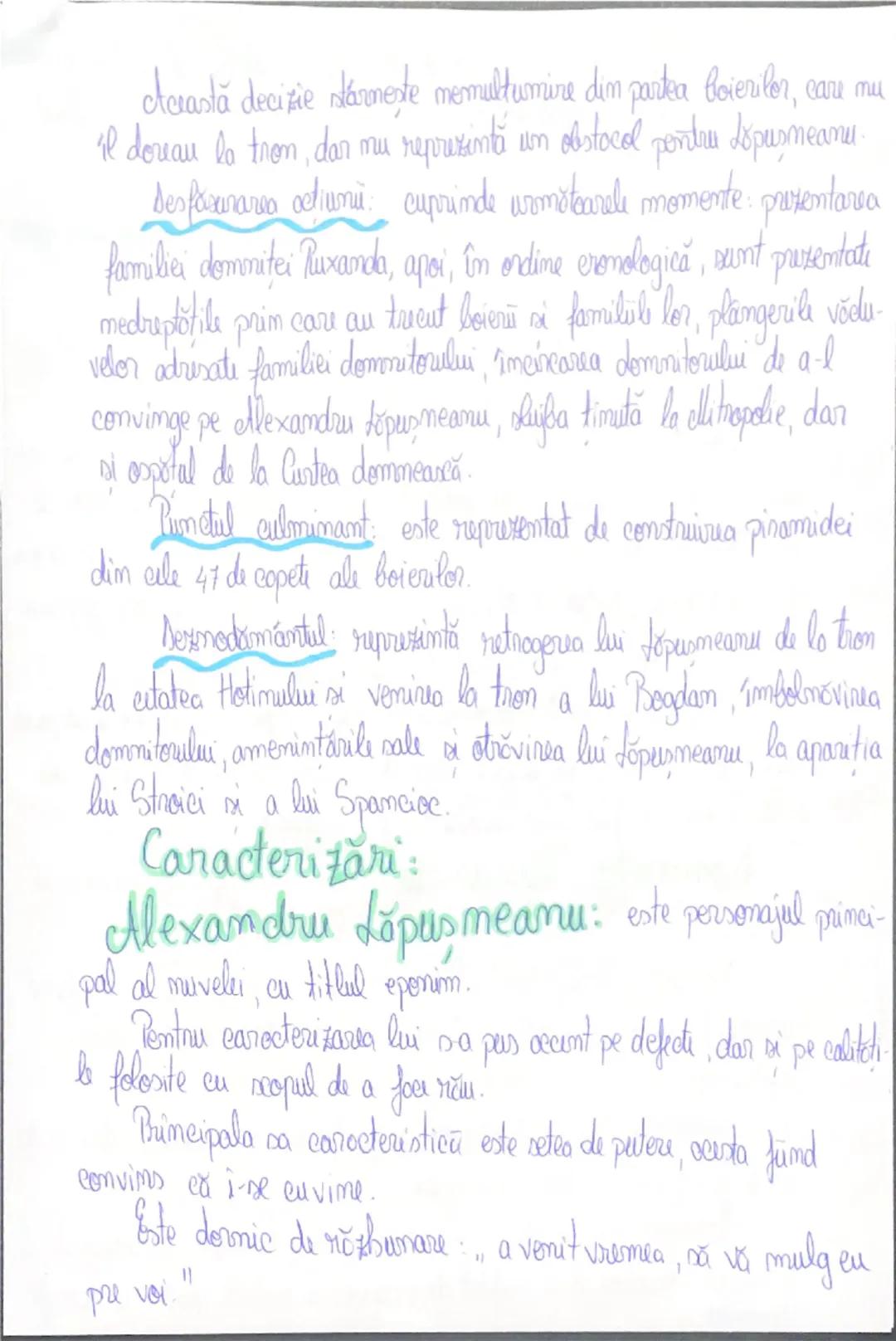 1940 Alexandru
Lapusneanu
`de Costache Negruzzi`

**Genul epic:** cuprinde toate oparel btenare, în
care cu ajutorul actiuni si al personaje