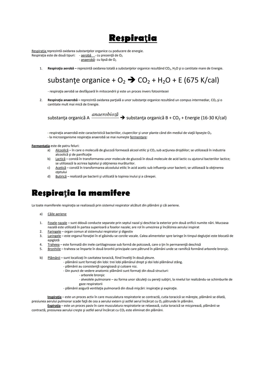 # MATERIE BIOLOGIE CLASELE IX ŞI X
Clasa a IX-a
1. Celula şi diviziunea celulară
2. Ereditatea şi variabilitatea
3. Diversitatea lumii vii

